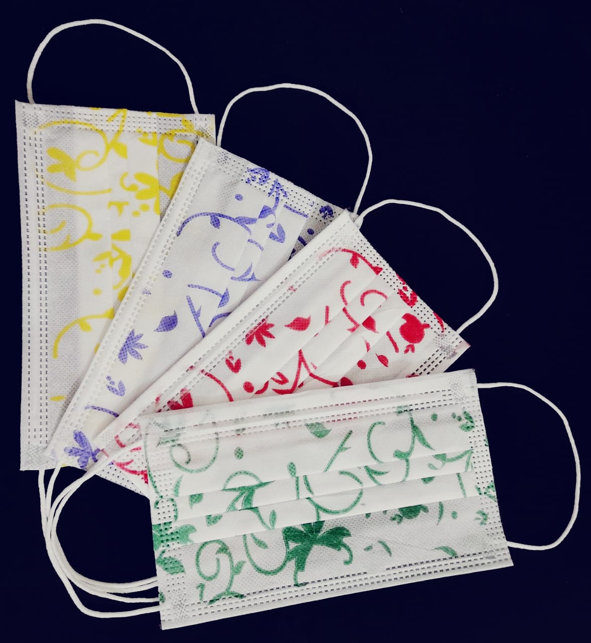 ORIPOL PRINTED MASKS (MIXED COLOUR 100)