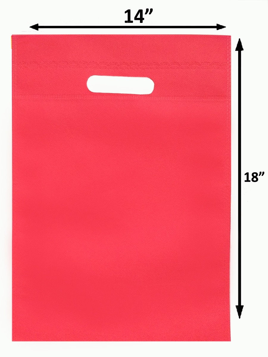 ORIPOL ECO FRIENDLY BAG RED 8X11 INCHES